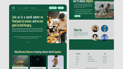 Alleviate Web UI branding business creativity design figma graphic design minimal ui ux