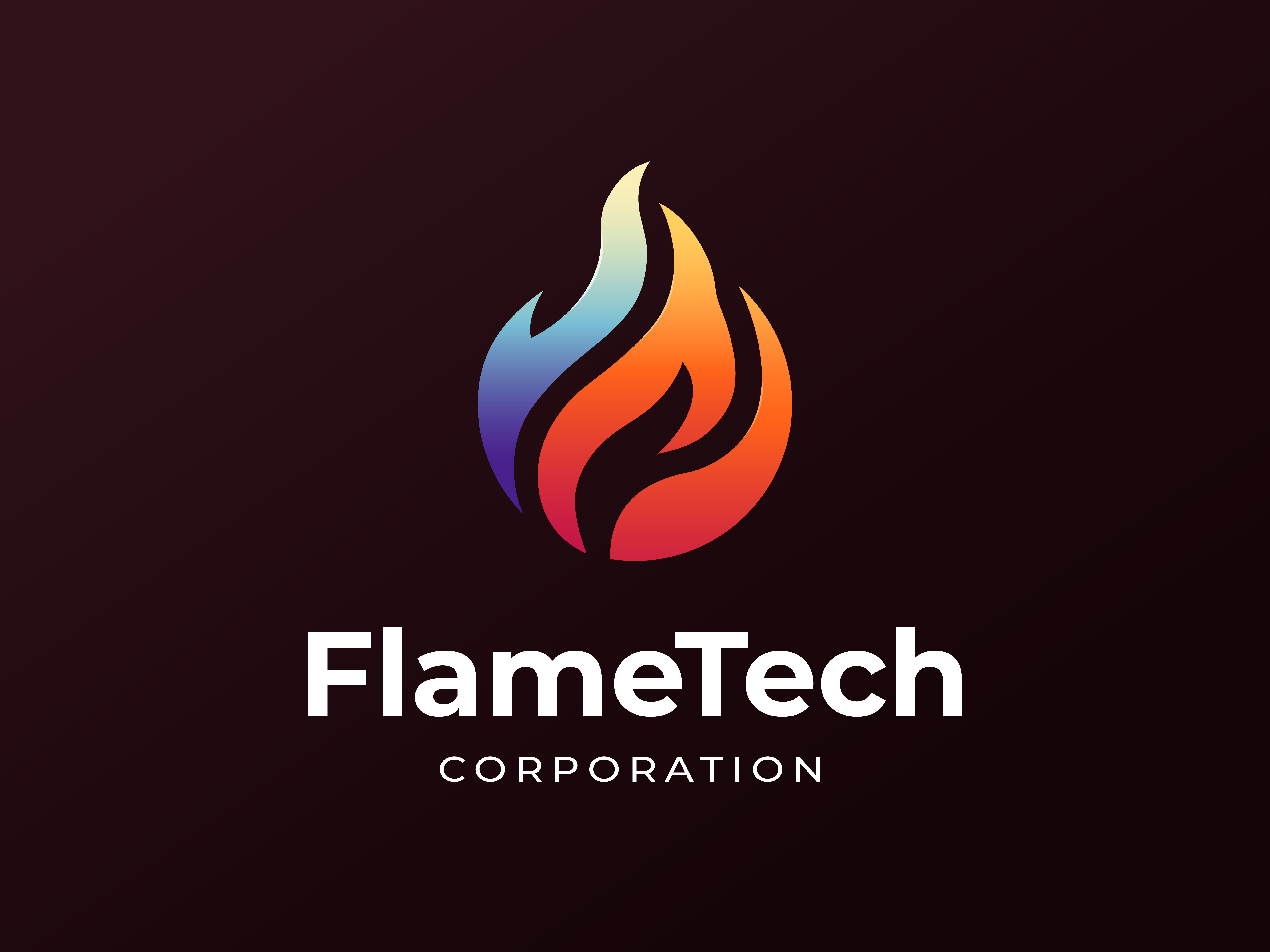 Example of Gradient Logo Design