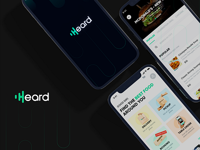 Heard App animation app design dribbble figma pos restaurant app ui