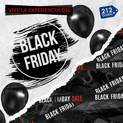 Black Friday Web Page Banner animation banner blackfriday branding design graphic design illustration instagram motion graphics vector