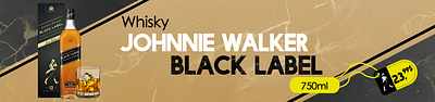 Black label banner for page web animation banner branding design graphic design illustration instagram licor logo motion graphics pageweb vector