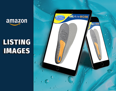 Amazon Listing Banners - Example of banners for insoles amazon design amazon listing branding graphic design infographic listing