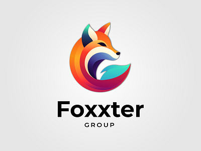 Fox logo brandidentity branding design elegant fox graphic design illustration logo ui ux vector