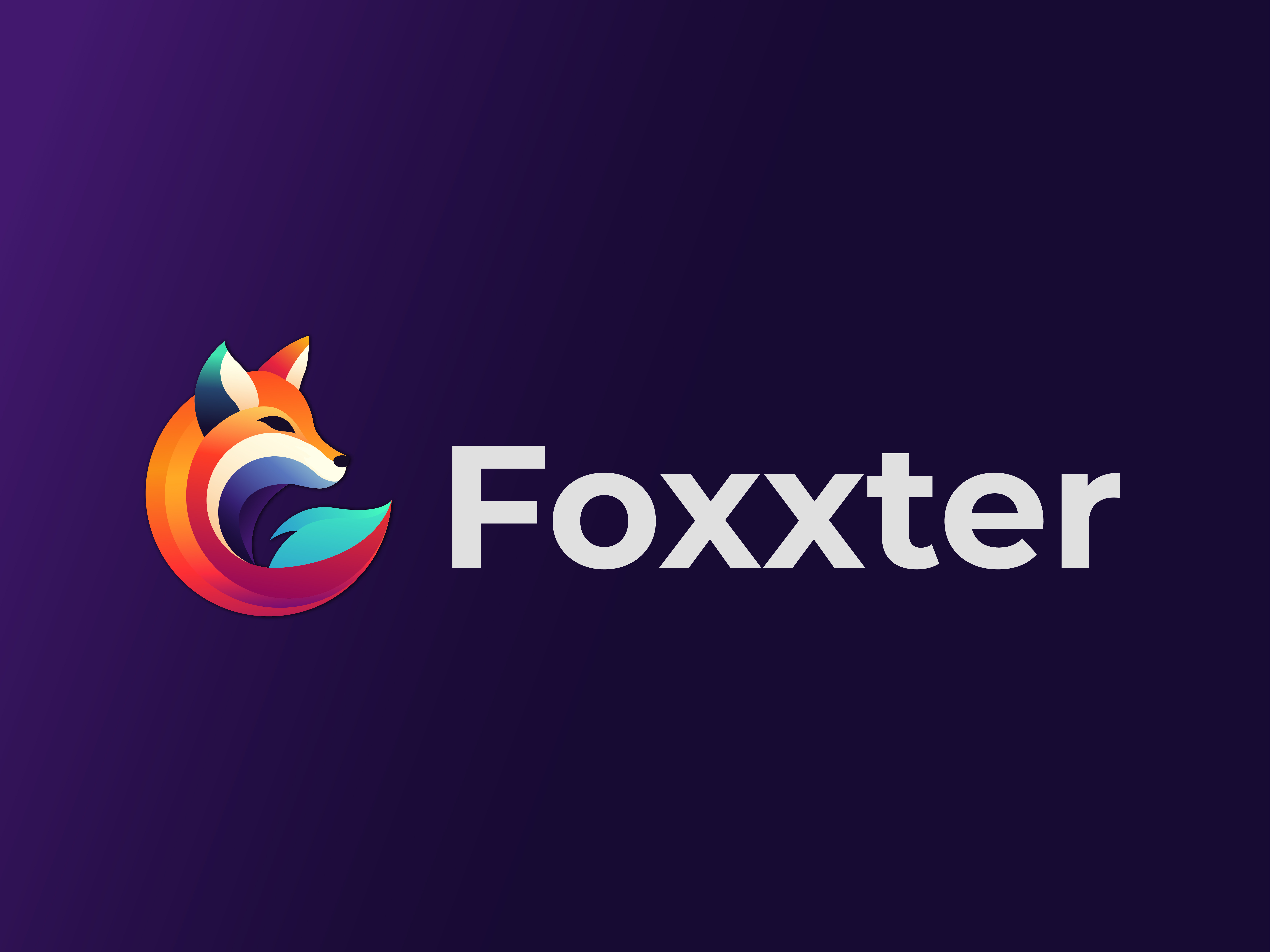 Example of Gradient Logo Design