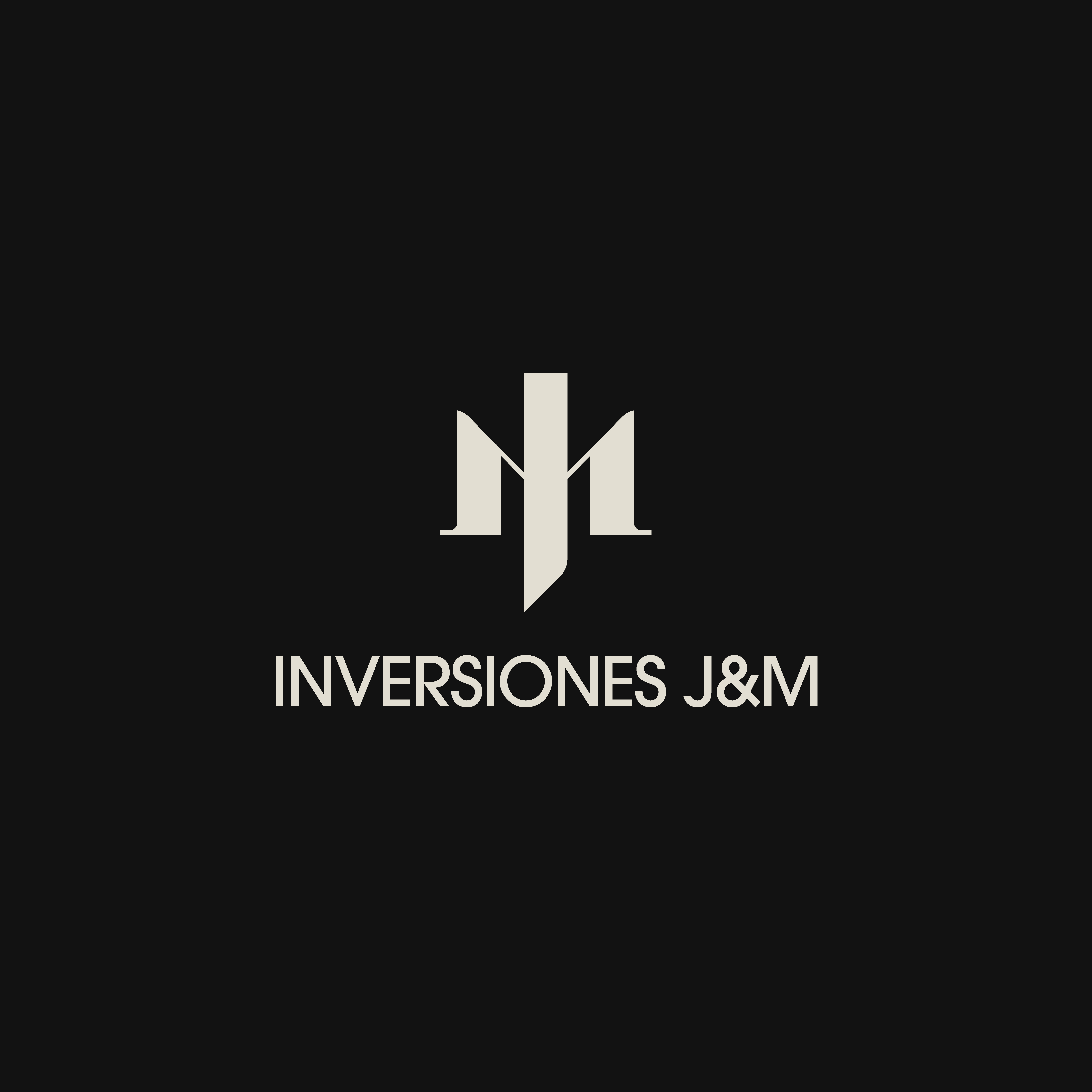 JM Inversiones brand identity equine horse branding horse stables horses logo design modern typography monogram stable visual identity