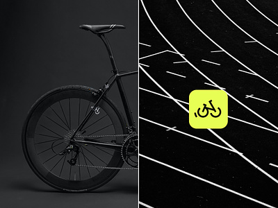 Bike Spot - Branding & Visual Identity Design app b2b bike brand branding crm cycling design graphic design icon location logo logotype luxury mobile saas software tracker ui visual