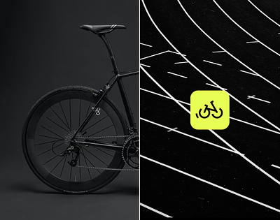 Bike Spot - Branding & Visual Identity Design app b2b bike brand branding crm cycling design graphic design icon location logo logotype luxury mobile saas software tracker ui visual