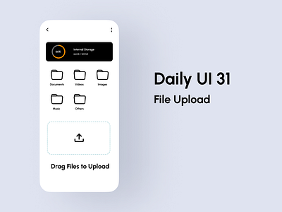 Daily UI #31 - File Upload dailyui