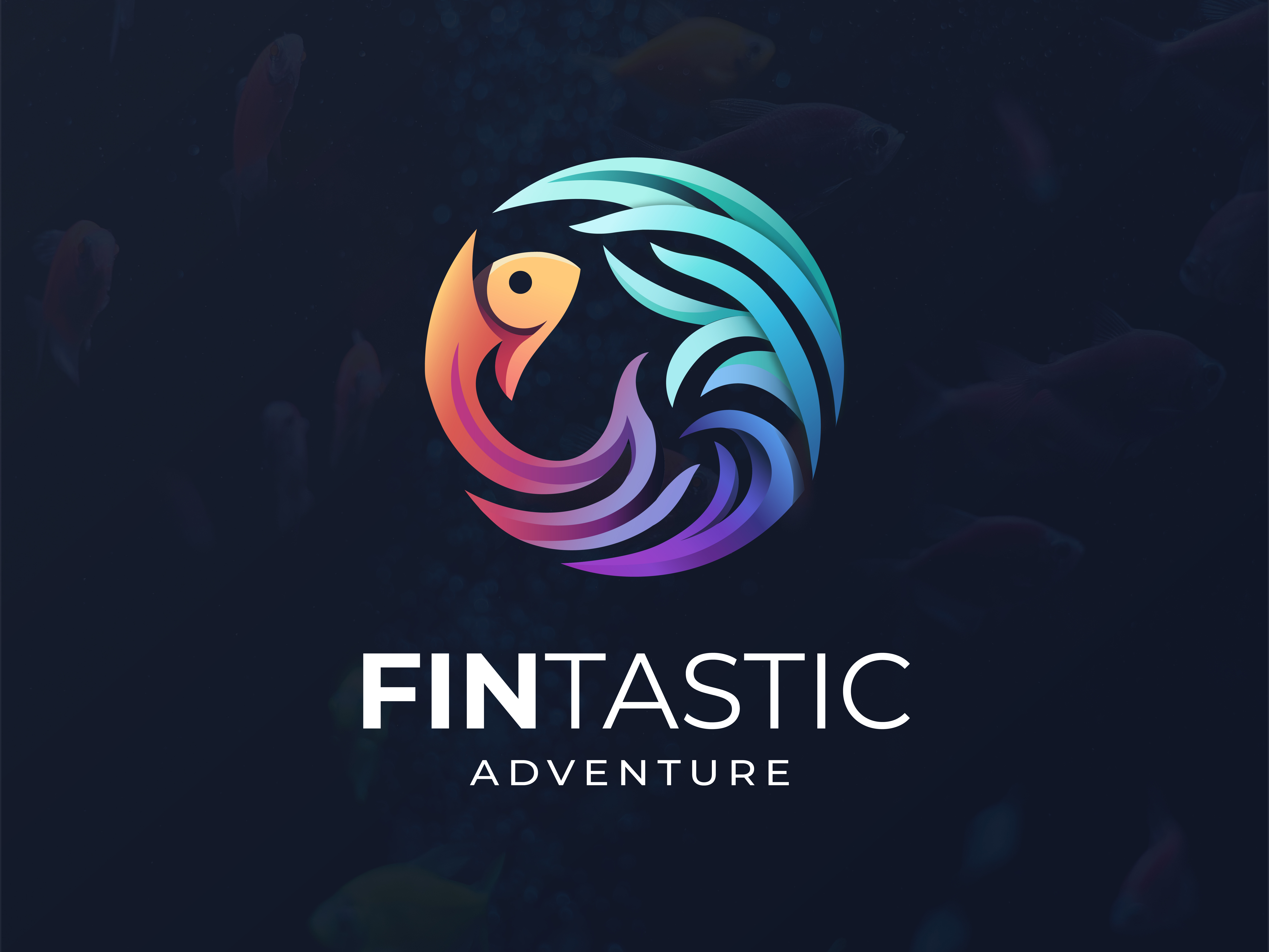 Example of Gradient Logo Design