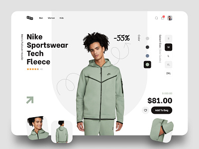 [Sportswear] Shop Concept app concept design nike online online shop online store shop shop online shopping soft sport sportswear store ui ui design ux ux design web