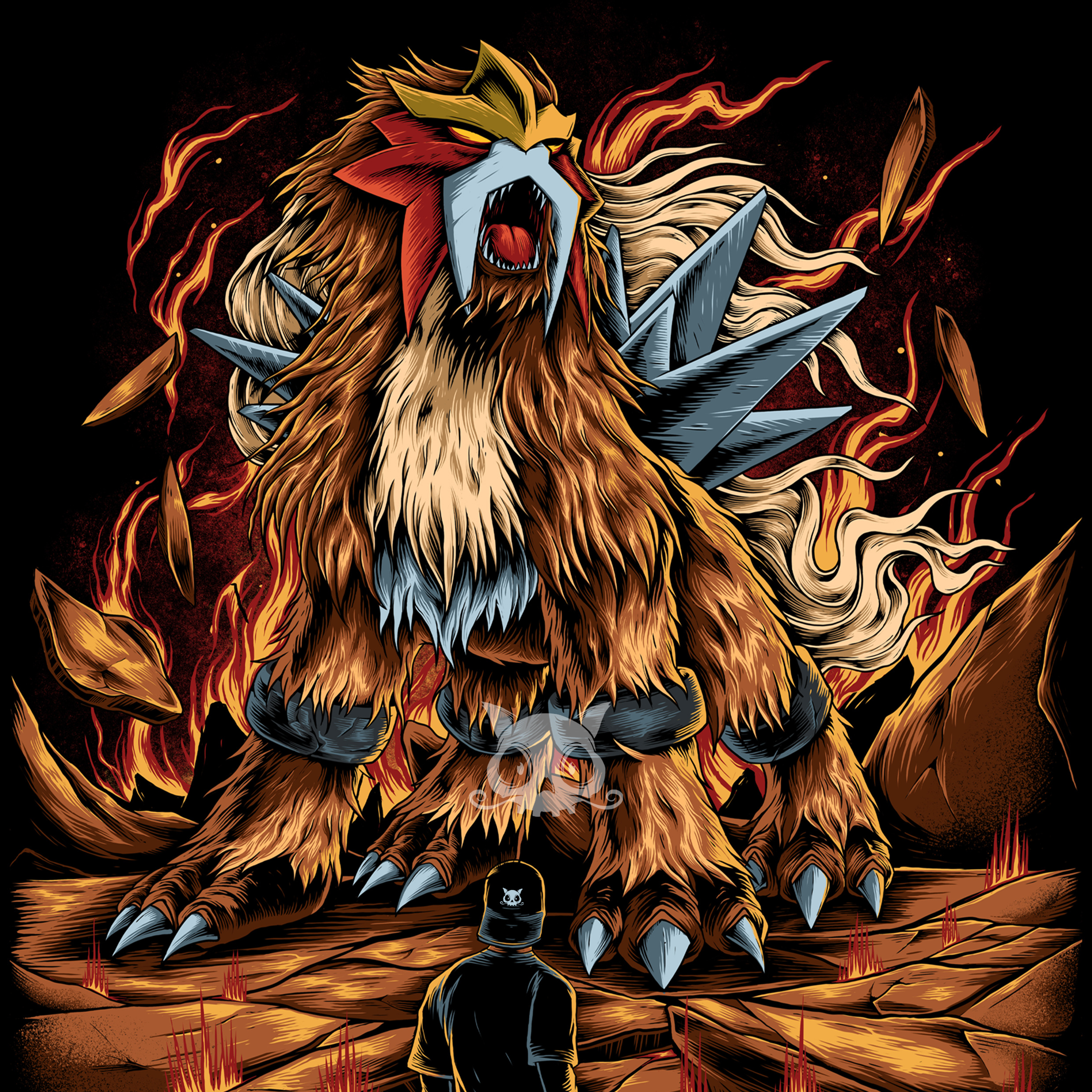 Example of Anime T Shirt Illustration