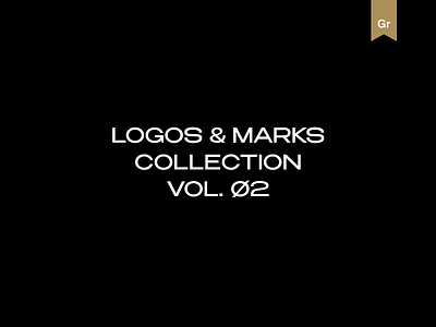 Logos & Marks Collection Vol. 02 brand creation branding creativelogo designstudio logo logodesign logodesigner logofolio logoinspiration logos logotype minimal modern portfolio