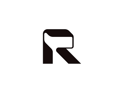 Letter R brand branding design elegant graphic design illustration letter logo logotype mark minimalism minimalistic modern r sign