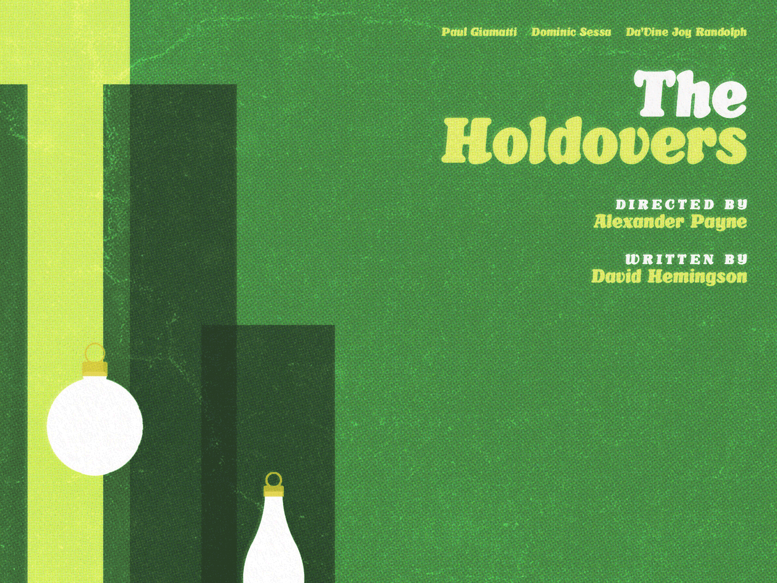 The Holdovers 1970 70s alexander payne animation chrismtas tree christmas cover holiday holidays movie poster movie posters paul giamatti poster posters retro the holdovers vintage