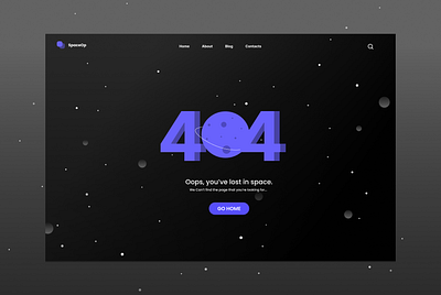 Error 404 Page dailyui design error 404 figma graphic design ui ui design uiux design user interface ux uxui web design