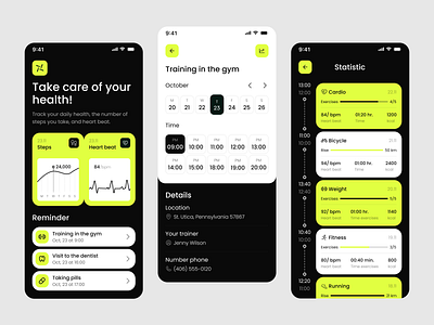 Healthcare app app app design design healthcare app ui ux