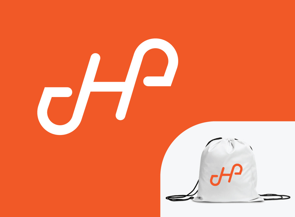 dHP logo design by Omar Faruk on Dribbble