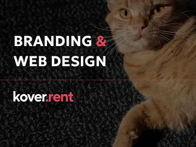Web Design "Kover.Rent" c designihpагр eb siteс ui web design xты