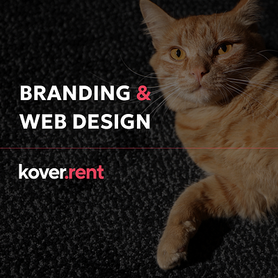Web Design "Kover.Rent" c designihpагр eb siteс ui web design xты