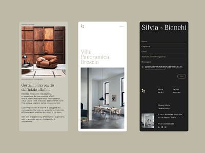 Silvia Bianchi Home Design animation branding design fonts graphic design logo motion graphics ui ux