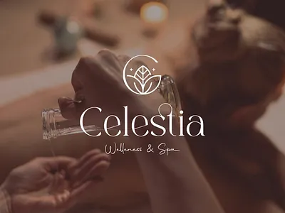Celestia beauty beauty and spa beauty logo bodycare brand identity branding cosmetic cosmetics logo female brand health and wellness logo logo logotype massage center logo salon skin skincare spa spa logo treatment welleness