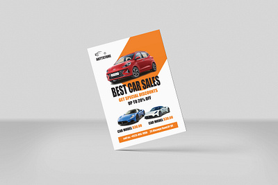 Flyer Design- Car animation flyer flyer design graphic design