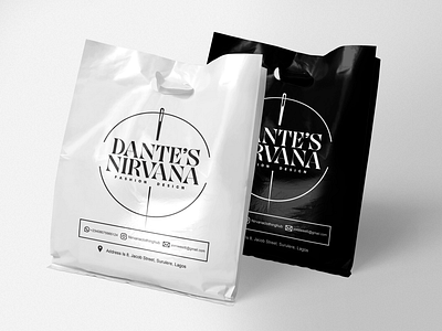 NYLON BAG bag branding design graphic design illustration logo motion graphics nylon bag poly bag typography ui ux vector