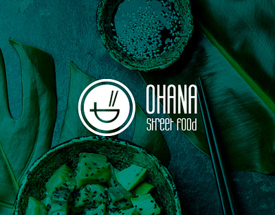 OHANA street food brand branding design food graphic design logo ohana streetfood ui ux