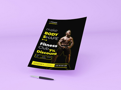 | Gym fitness flyer template design flyer flyer design graphic design gym