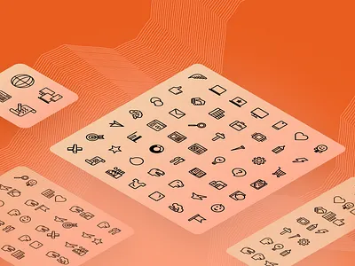 ClawRock Custom Icon Set agency branding communication dinosaurs ecommerce graphic design icons ui visual