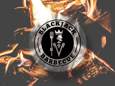 Blackjack BBQ Logo Design barbecue branding design food foodie graphic design logo restaurant
