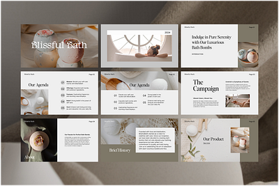 Blissful Bath branding design graphic design logo ui ux web design