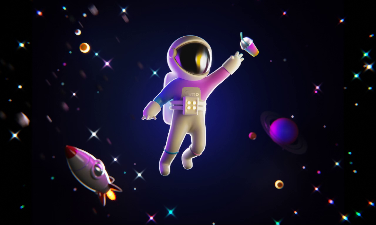 Astronaut • 3D Animation • Blender by AI-40 on Dribbble