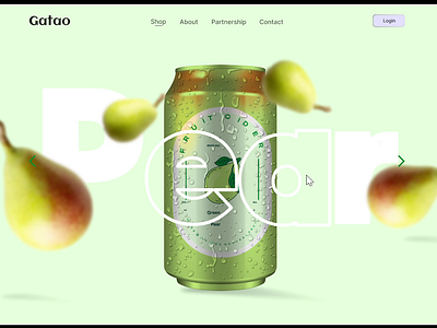 3D Carousel Slider 3d carousel slider juice product ui ui designer web design