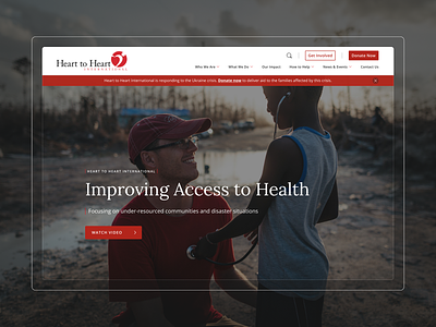 Custom nonprofit website aid disaster figma web design humanitarian kansas city nonprofit philanthropy ui design ux design web design