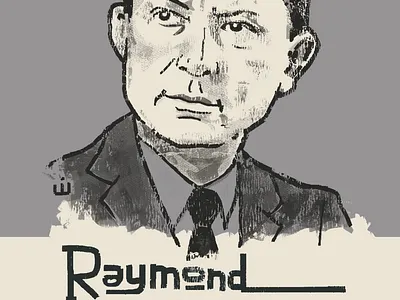 Raymond Rubicam: Advertising Legend advertising legend portrait portrait illustration raymond rubicam