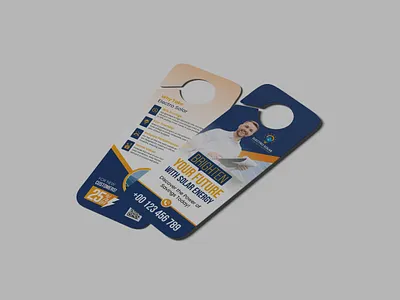 Real Estate Door Hanger Design akibdigitalx branding brochure business business brochure company profile construction design door door hanger door hanger design door hanger mockup graphic design hanger house logo mockup pdf print real estate