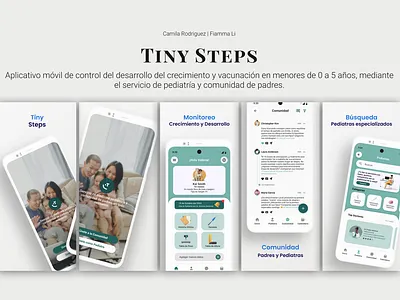 Tiny Steps Ux Ui Case Study branding casestudy graphic design typography ui user experience user interface ux uxcasestudy uxuidesign