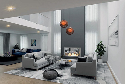 Living Room Space 3d