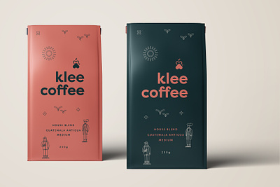 Branding Design for Klee Coffee branding brochure coffee cup design germany good luck graphic design illustration info information klee label lockup logo modern packaging typography vector