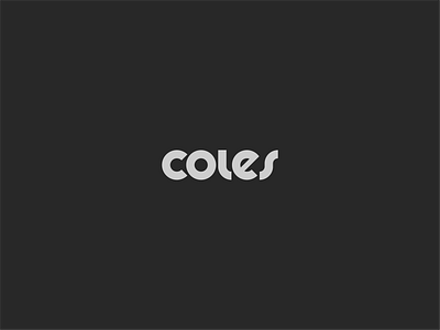 coles- clothing brand logo brandlogo businesslogo clothinglogo creativelogo flatlogo iconlogo kidslogo minimalistlogo onlinelogo shoplogo techlogo wearlogo wordmarklogo