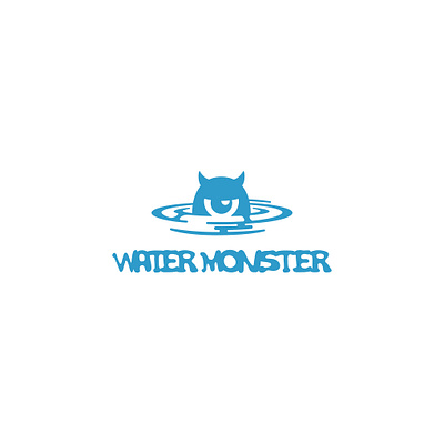 Water Monster branding design graphic design il illustration logo typography ui ux vector