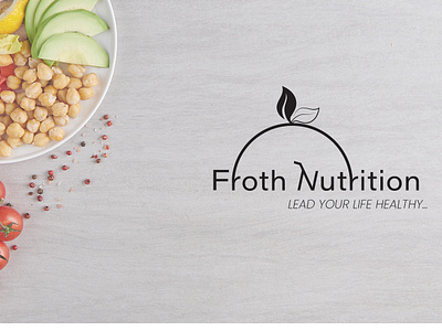 Froth Nutrition adobe illustrator graphic design logo nutrition photoshop ui