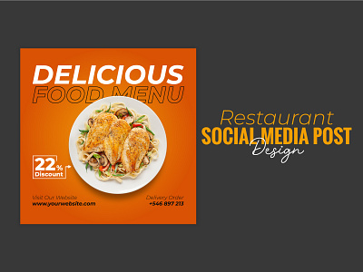 RESTAURANT SOCIAL MEDIA POST DESIGN branding graphic design restaurant social media