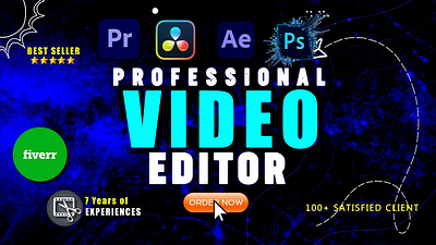 WE WILL PROVIDE YOU PREMIUM VIDEO EDITING SERVICES