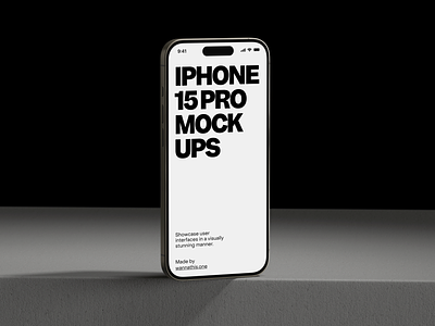 iPhone 15 Pro Mockups iphone 15 mockup
