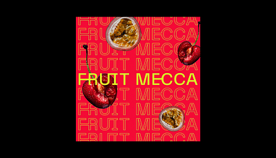 FRUIT MECCA BRANDING brand design brand designer branding contemporary branding design graphic design logo logo deisgn vector