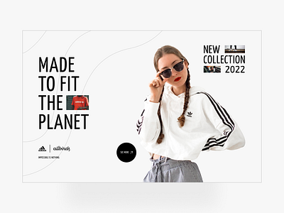 Adidas Banner UI/UX adidas adobe app banner design e commerce figma landing pages photoshop typography ui ui design uiux user experience design user interface design ux ux design web services webdesign wireframing