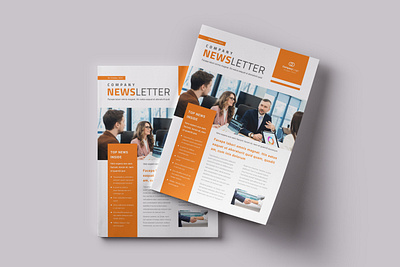 Company Newsletter Design branding company corporate graphic design magazine news newsletter