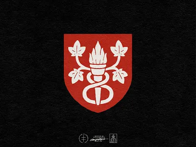 Stona House badge brand design branding coat of arms college crest emblem family crest hand drawn heraldry illustration illustration art logo logo design medieval minimal simple texture university vintage